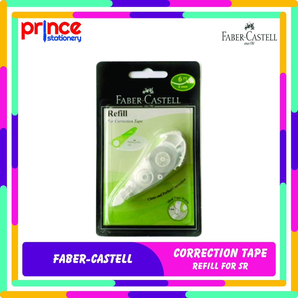 

FABER-CASTELL REFILL CORRECTION TAPE SR-506