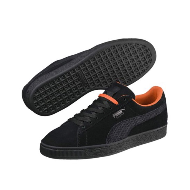 PUMA SUEDE CLASSIC TONAL NU SKOOL “BLACK/BLACK” ORIGINAL | Shopee Indonesia
