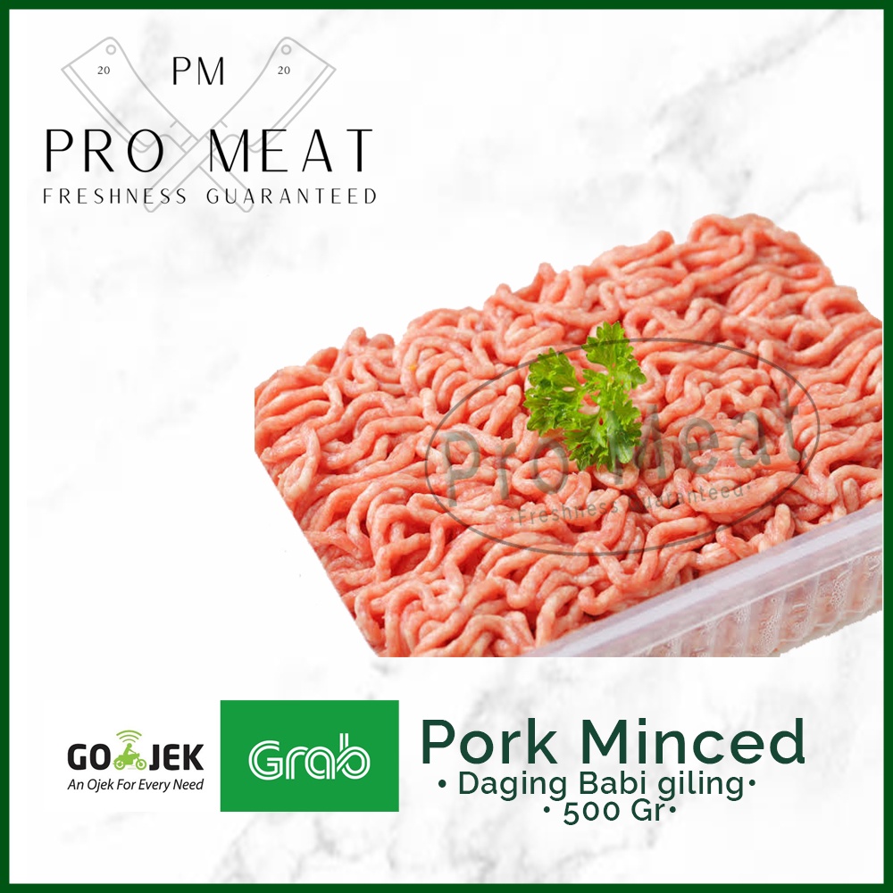 

Daging Babi Giling / Pork Mince / Pork Minced (Daging Paha Giling) 500g