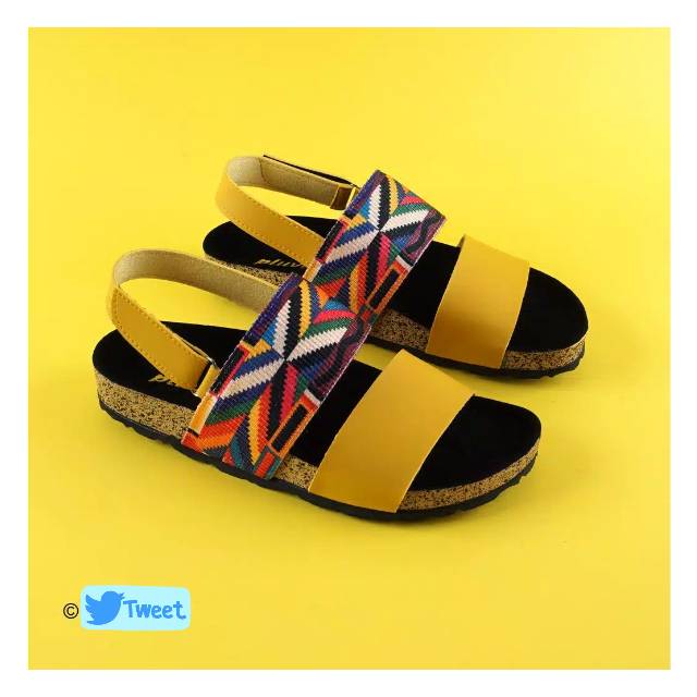 SB ~ SANDAL BIRKEN WANITA TALI WEBING