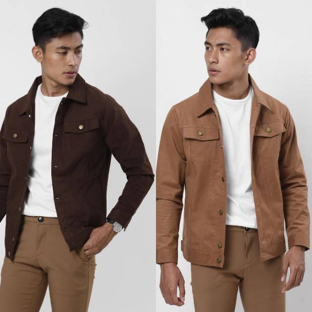 Canvas Suede Trucker