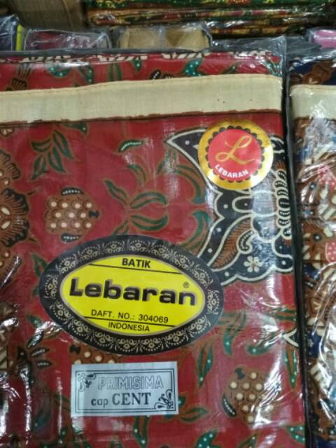 Kain batik panjang lebaran