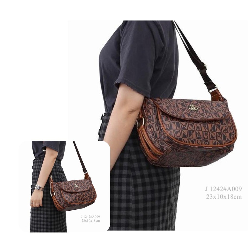 TAS WANITA SELEMPANG SATCHEL BAG 1242#A009