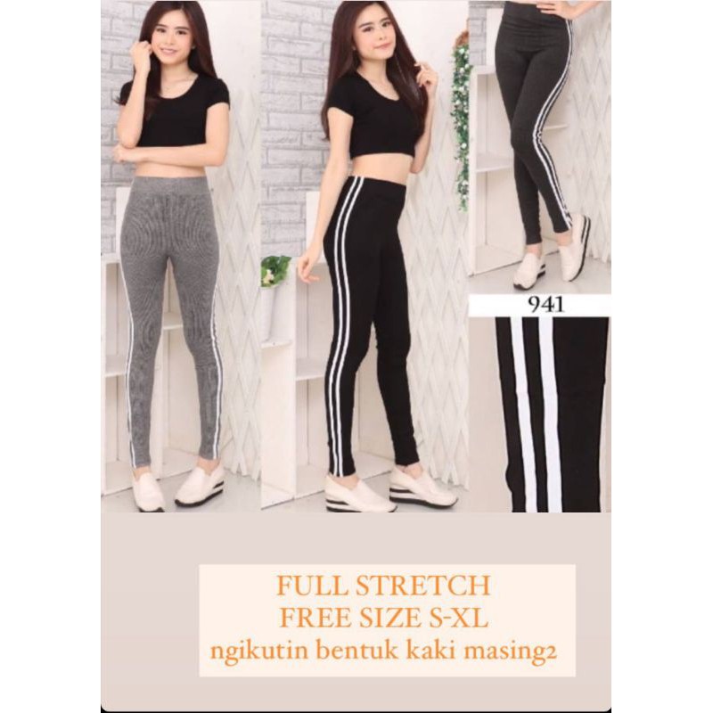 LEGGING LIST RAJUT IMPORT/LEGGING IMPORT/LEGGING IMPORT MURAH
