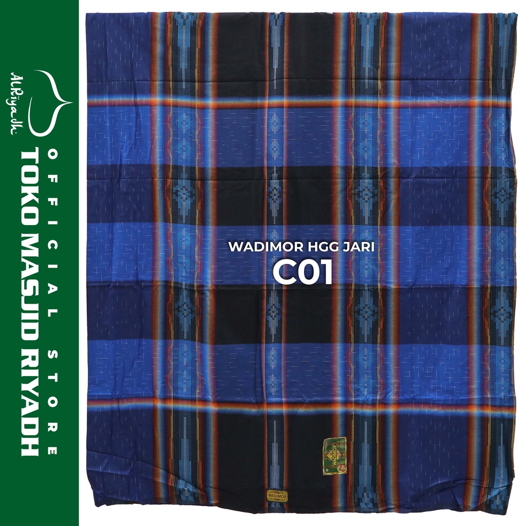 Sarung Wadimor Motif Hujan Gerimis Gunungan Jari