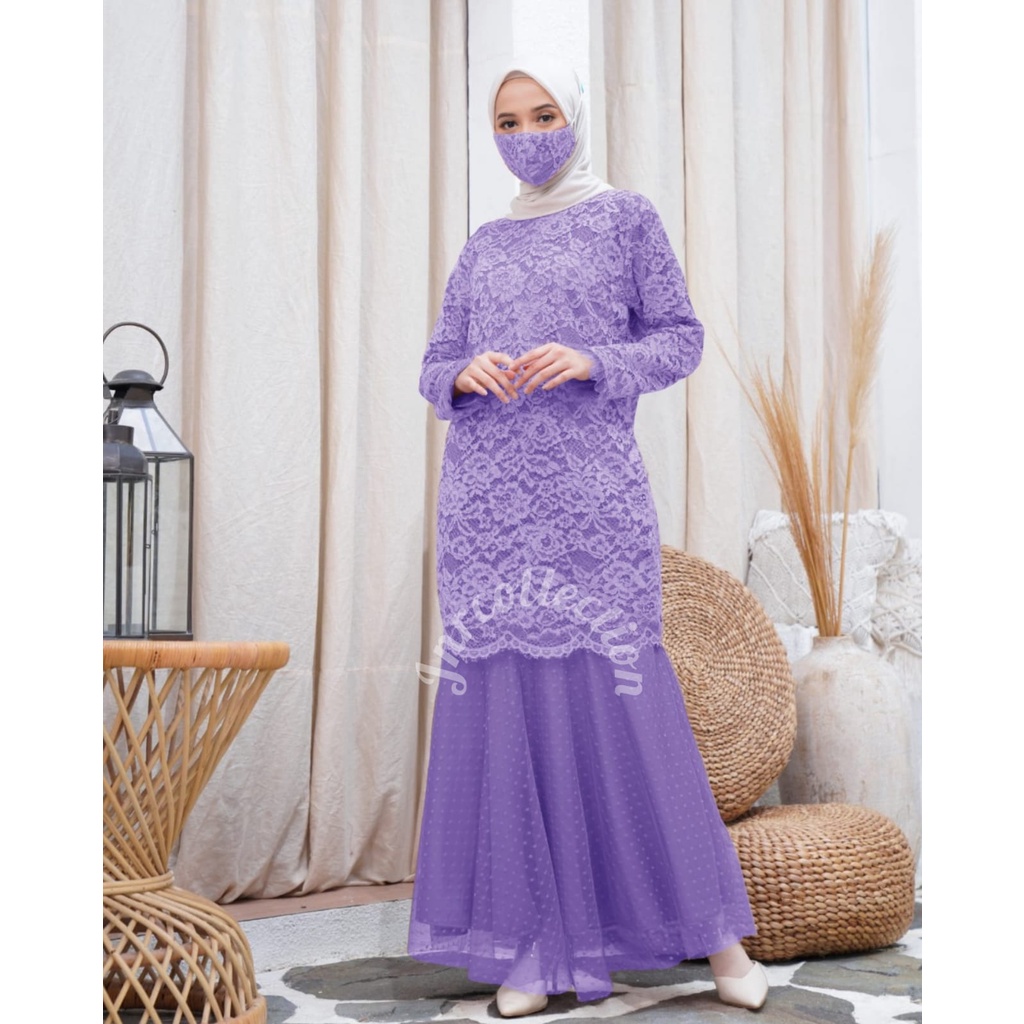 GAMIS MAYUMI FULL TILE BRUKAT FASHION MUSLIM GAMIS WANITA GAMIS KONDANGAN GAMIS TERBARU BAJU GAMIS GAMIS REMAJA DRESS KONDANGAN