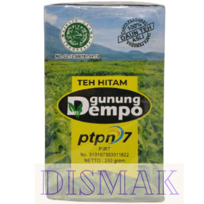 Teh Hitam Seduh Gunung Dempo 250 gram