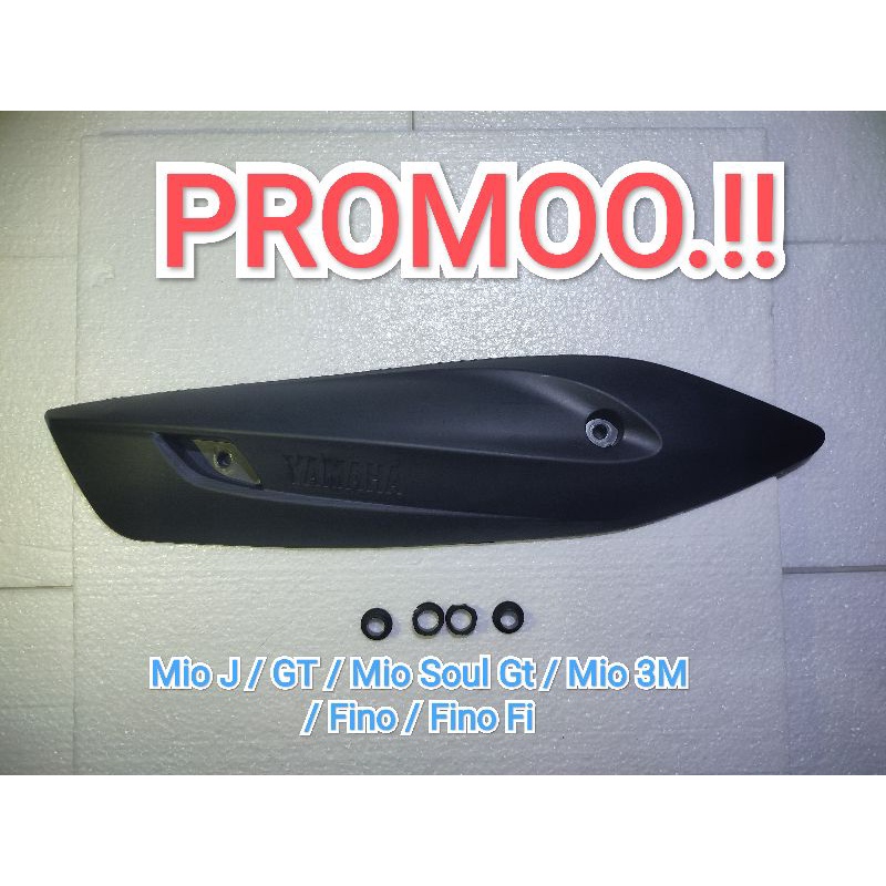 Cover tutup kenalpot Mio G / mio gt / mio soul fi / fino baut kenalpot