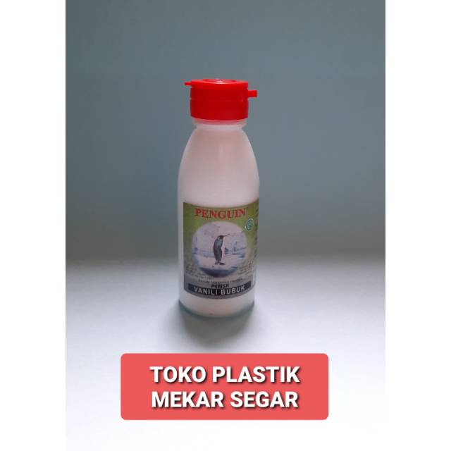 

Vanili bubuk Pinguin kemasan botol isi 100gr