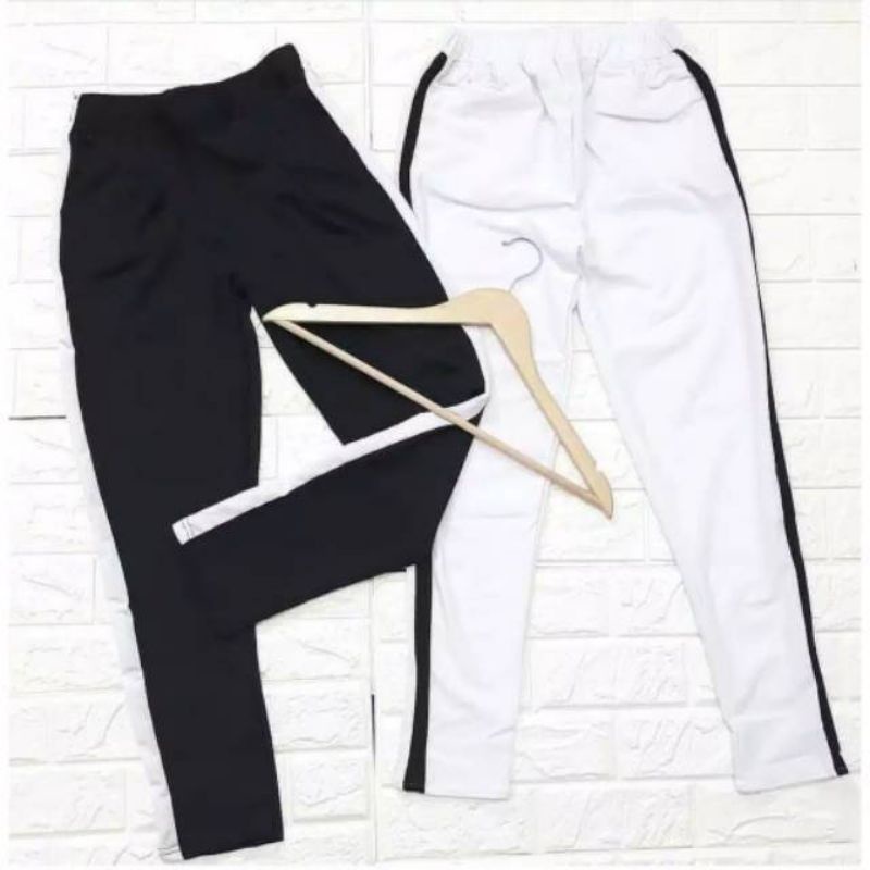 Zara Pants Stripe / Celana Basic Strip Zarra Lis