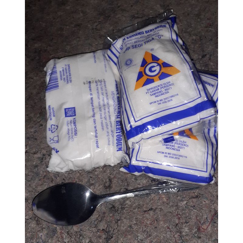 

Garam Beryodium Cap SEGI TIGA (G) spesial 3 pcs gratis 1 sendok