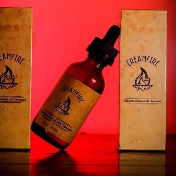 Creamfire V1 Crackers Cookies with Cinnamon 60ML by Hangover Liquid