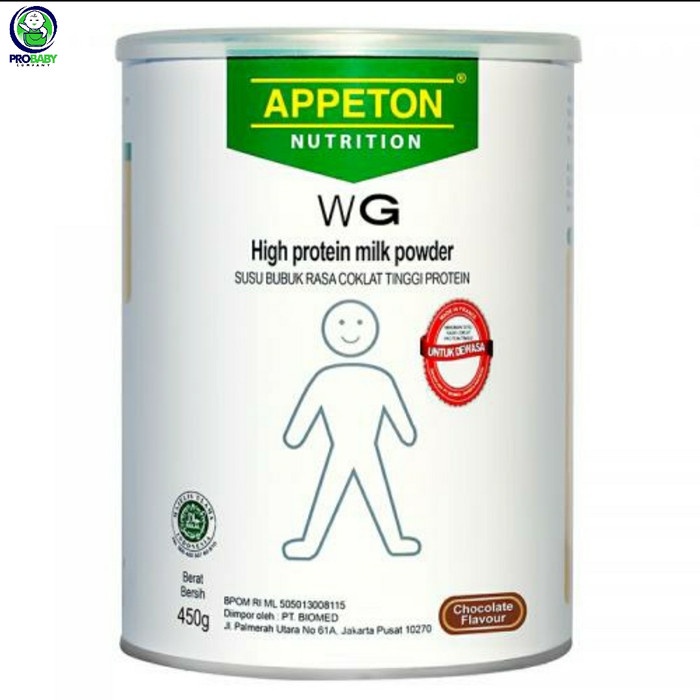 

Badanberat- Appeton Weight Gain Adult Coklat 450Gr -Penambah-Berat-Badan.