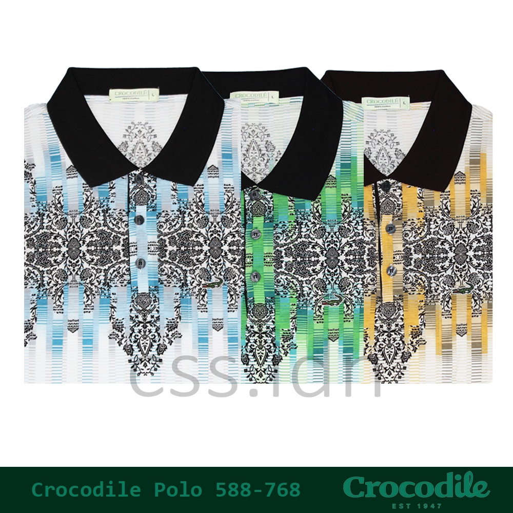 Kaos Kerah Pria Crocodile 588-768