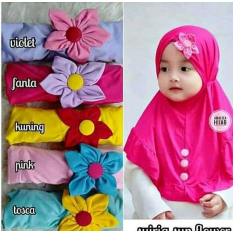kerudung anak / MATAHARI / jilbab bayi / baby & kids /pusat grosir