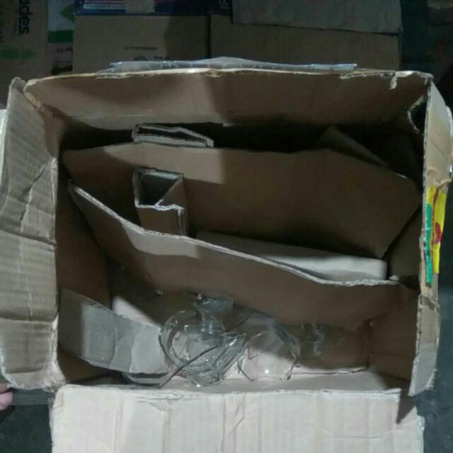 Botol Kaca 1 Liter Jamu / Boles (6 Pcs)