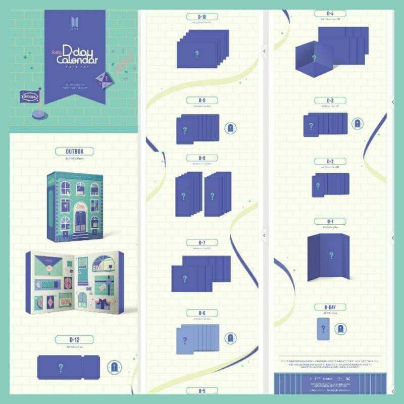SHARING FESTA D-DAY BTS CALENDER 2021