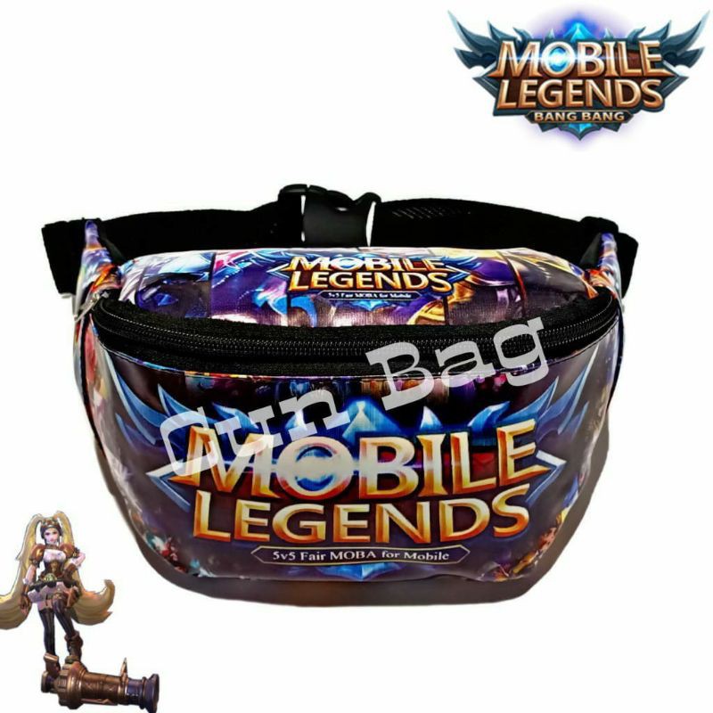 waistbag anak mmobile legend tas anak slempang murah tas karakter mobile legend