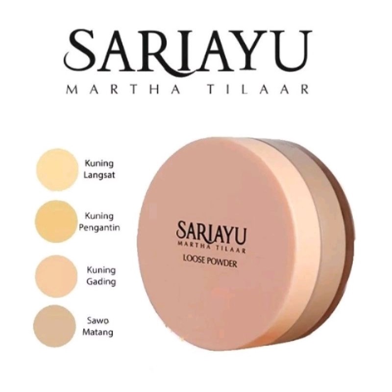 SARIAYU BEDAK TABUR(LOOSE POWDER) Kuning Langsat