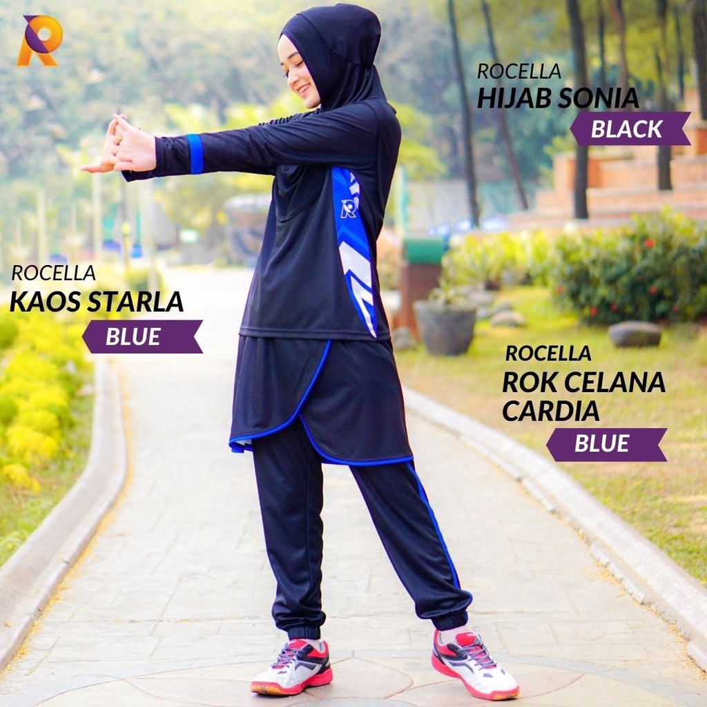 Rocella Rok Celana Cardia, Rok Celana Training, Rok Celana Olahraga, Rok Celana Sport, Celana Traini