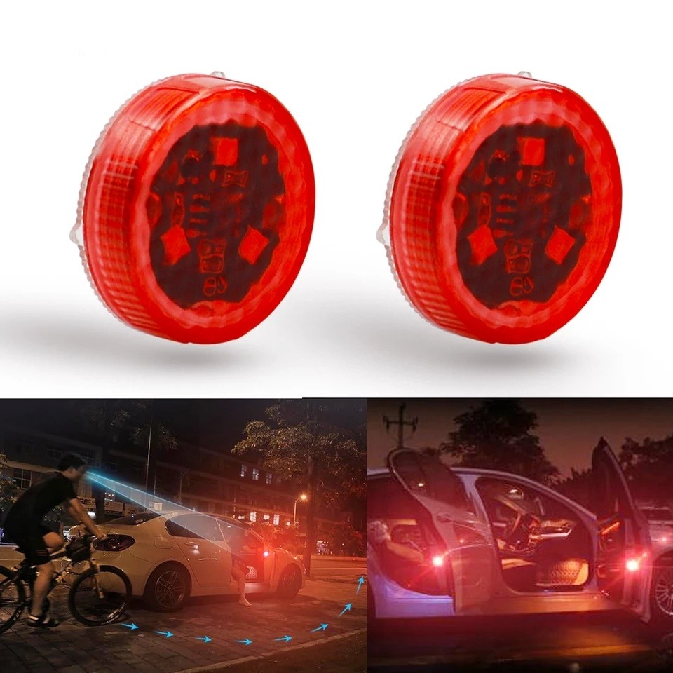 Lampu LED Pintu Mobil Wireless Warning Light Led 5 Titik Car Door