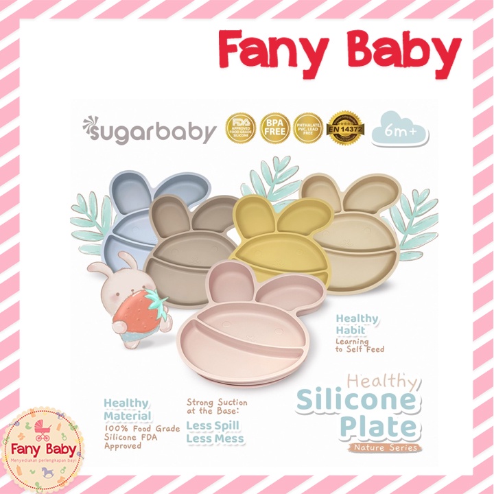 SUGAR BABY HEALTHY SILICONE PLATE NATURE SERIES