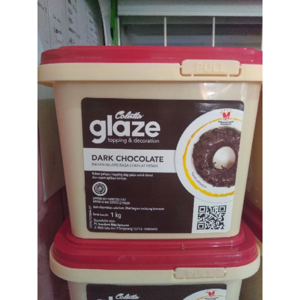 

Collata glaze dark chocolate 1kg
