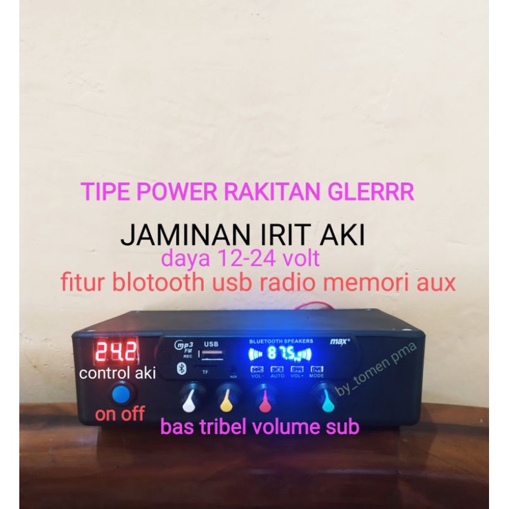 (baca diskripsi) power mobil truk tpa 3116d2 stereo fitur lengkap murah