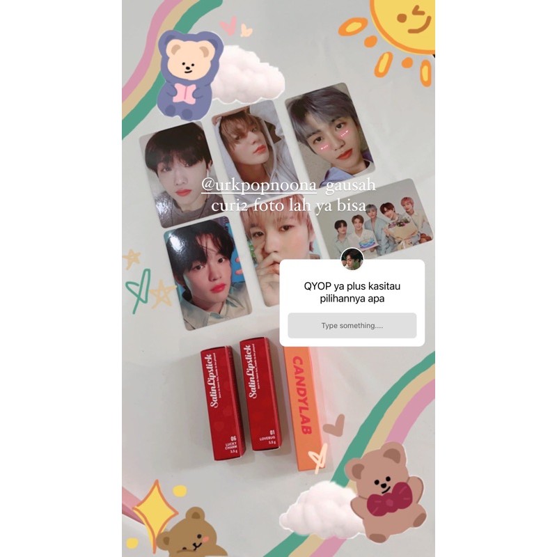 Candy Lab x NCT Dream Jeno Jisung PC