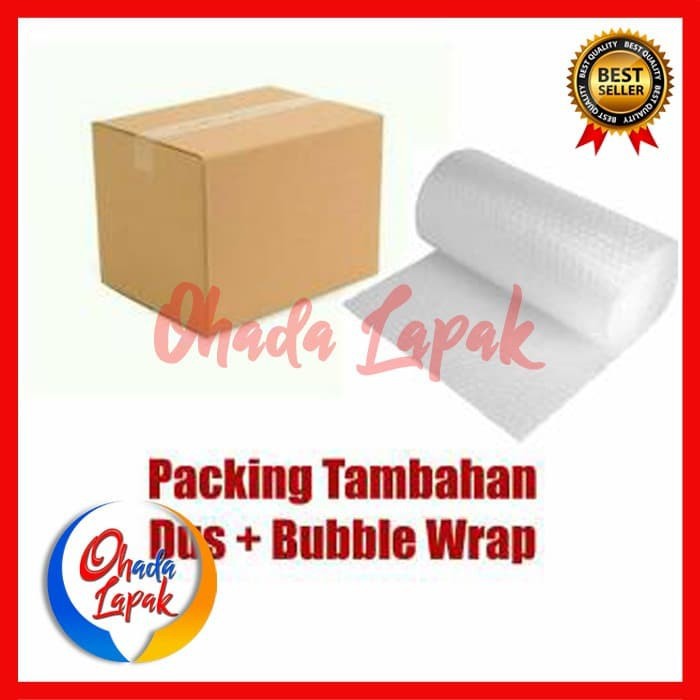 

Packing Tambahan Bubble Kardus Aman