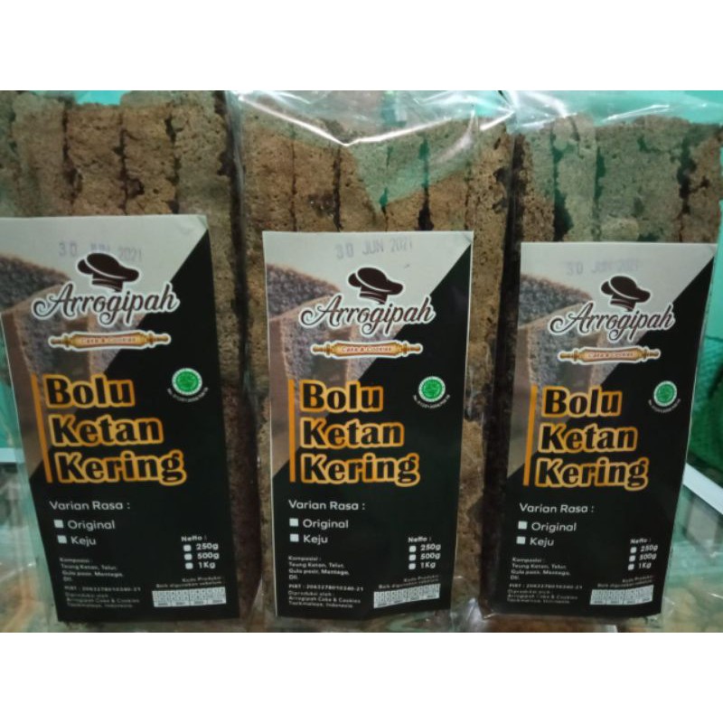 

Bolu Ketan Kering Arrogifah
