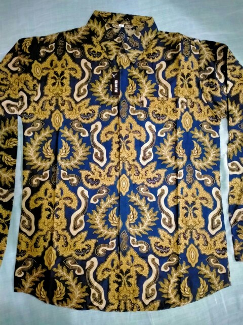 Kemeja Batik Slimfit | Kemeja Pria Lengan Panjang | Kemeja Kantor | Kemeja Formal | Kemeja Terlaris