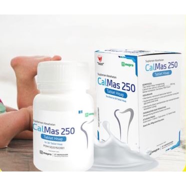 Calmas 250 Tablet Hisap isi 30tablet 30 tablet