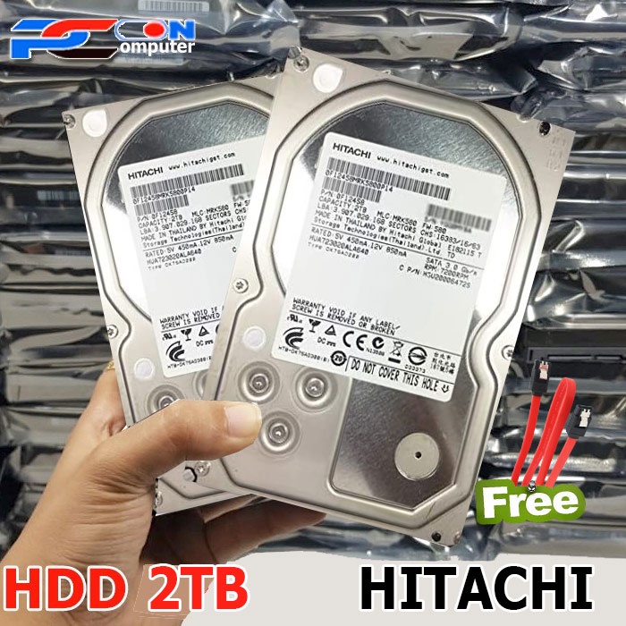 HARDISK HDD HARDDISK INTERNAL PC 2TB SATA 3.5INCH