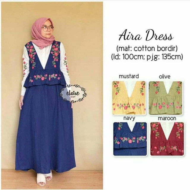 GAMIS BORDIR - Dress aira