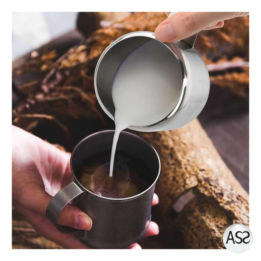 ASS Shop - DROHOEY Gelas Pitcher Kopi Espresso Latte Art Stainless Steel - S06HG