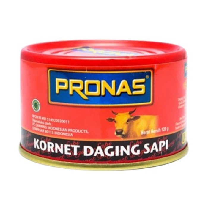 

5ds45ss Kornet Pronas Kornet Sapi Enak Corned Beef Kaleng Pronas 120 Gram Xa20X1