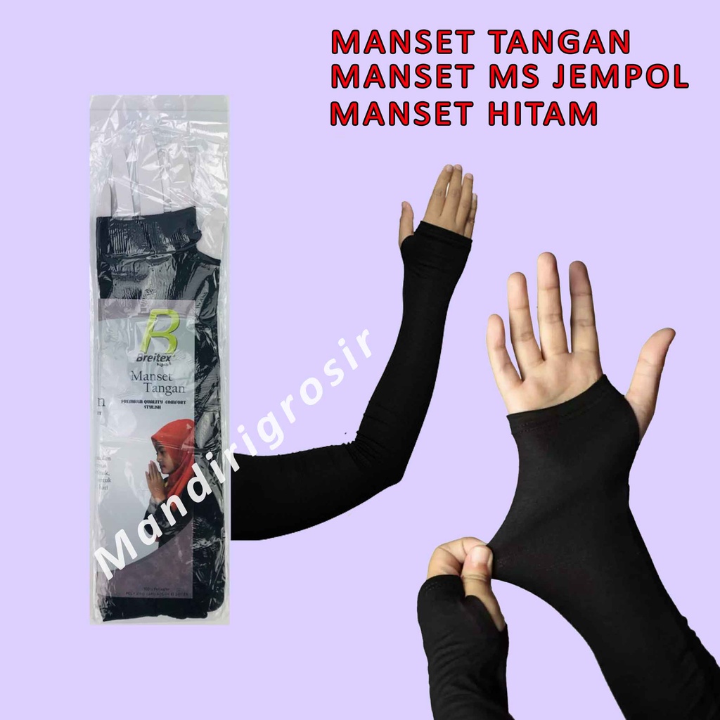 1 Pasang Manset * Manset Tangan Ms * Manset Umroh * Manset Jempol * Manset Kerut