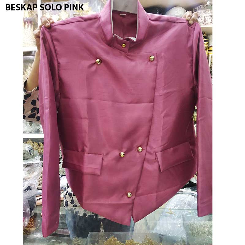 Beskap Solo Pink