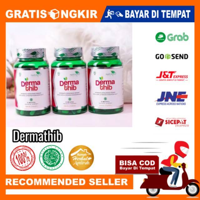 Dermathib Kapsul Obat Jerawat Gatal Gatal Penyakit Kulit Herbal Kapsul Dermathib