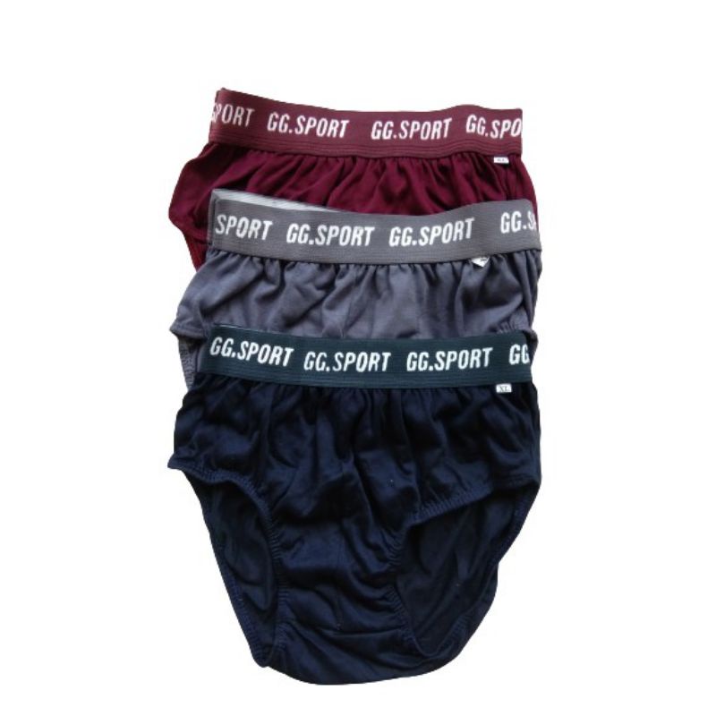 12 pcs Celana Dalam Pria Model boxer murah | CD karet boxer | Boxer GG SPORT