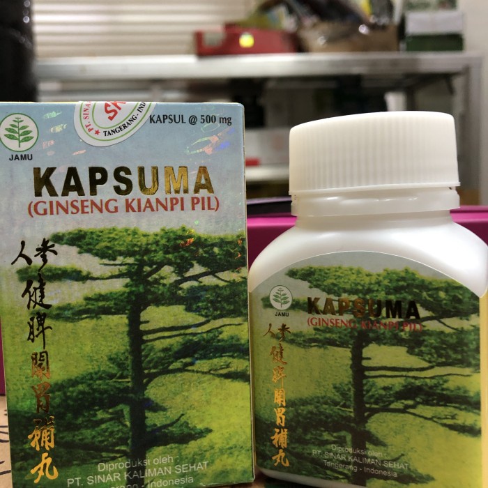 kapsuma ginseng kianpi pil