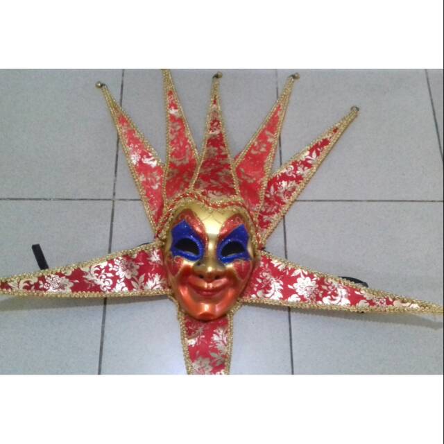 Jual Topeng King Joker Import Buat Acara Tari Drama Action Carnaval Dan Pesta Seru Di Sekolah Kantor Dll Indonesia Shopee Indonesia