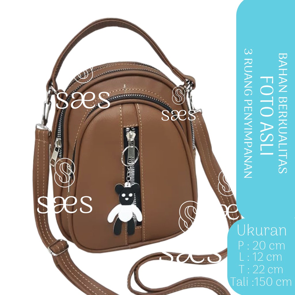 TAS SELEMPANG WANITA SOPHIE FAIRIESE T3036P3 ESMONIA LOPPER HARDWARE GOLD ORIGINAL SERI E1416 U2R Murah Krisan saes store 002