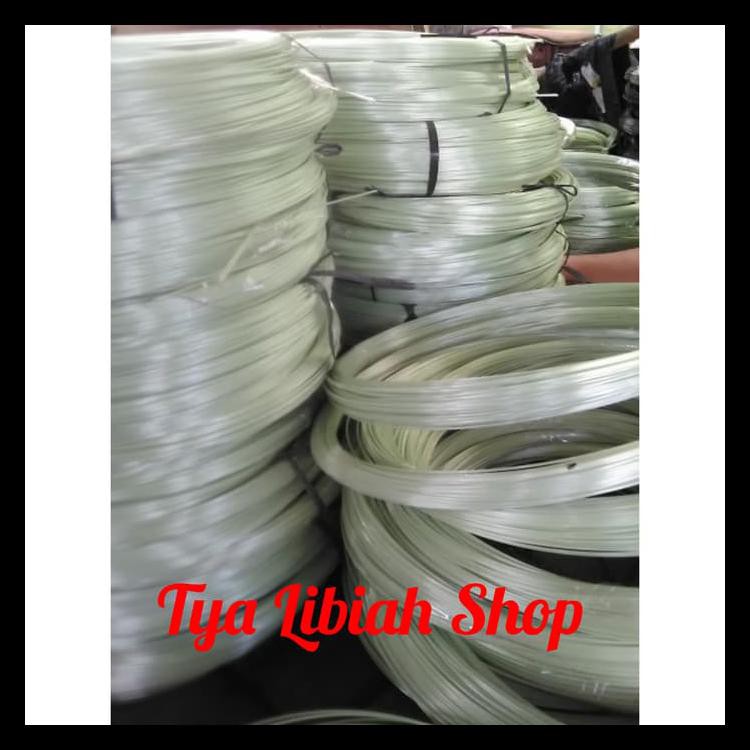 Dijual Ruji/Jeruji Fiber Putih Bening Kehijauan 2,0 Mm.Untuk Sangkar Burung.