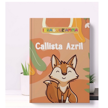 IQRO MILLENIAL CUSTOME NAMA ANAK TERMURAH TERLARIS HARD COVER DAN SOFT COVER