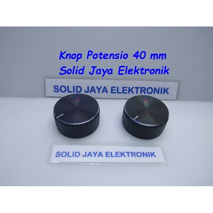 Knop Potensio 40mm Knop Potensio Almunium Besar 40 mm Knop Almunium Tone Control