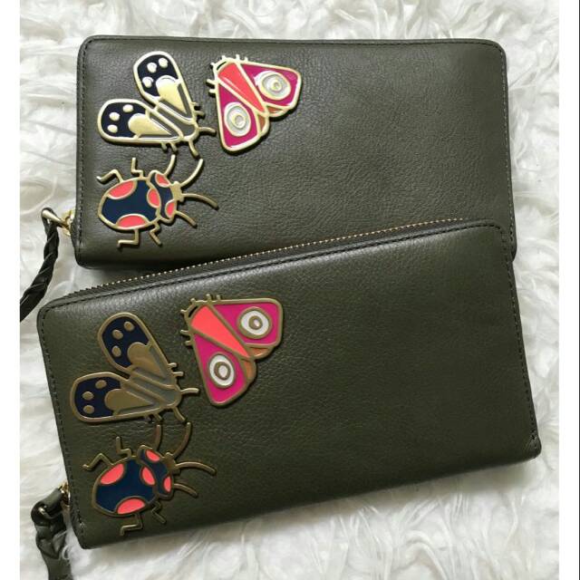 Fossil caroline rossemary long wallet