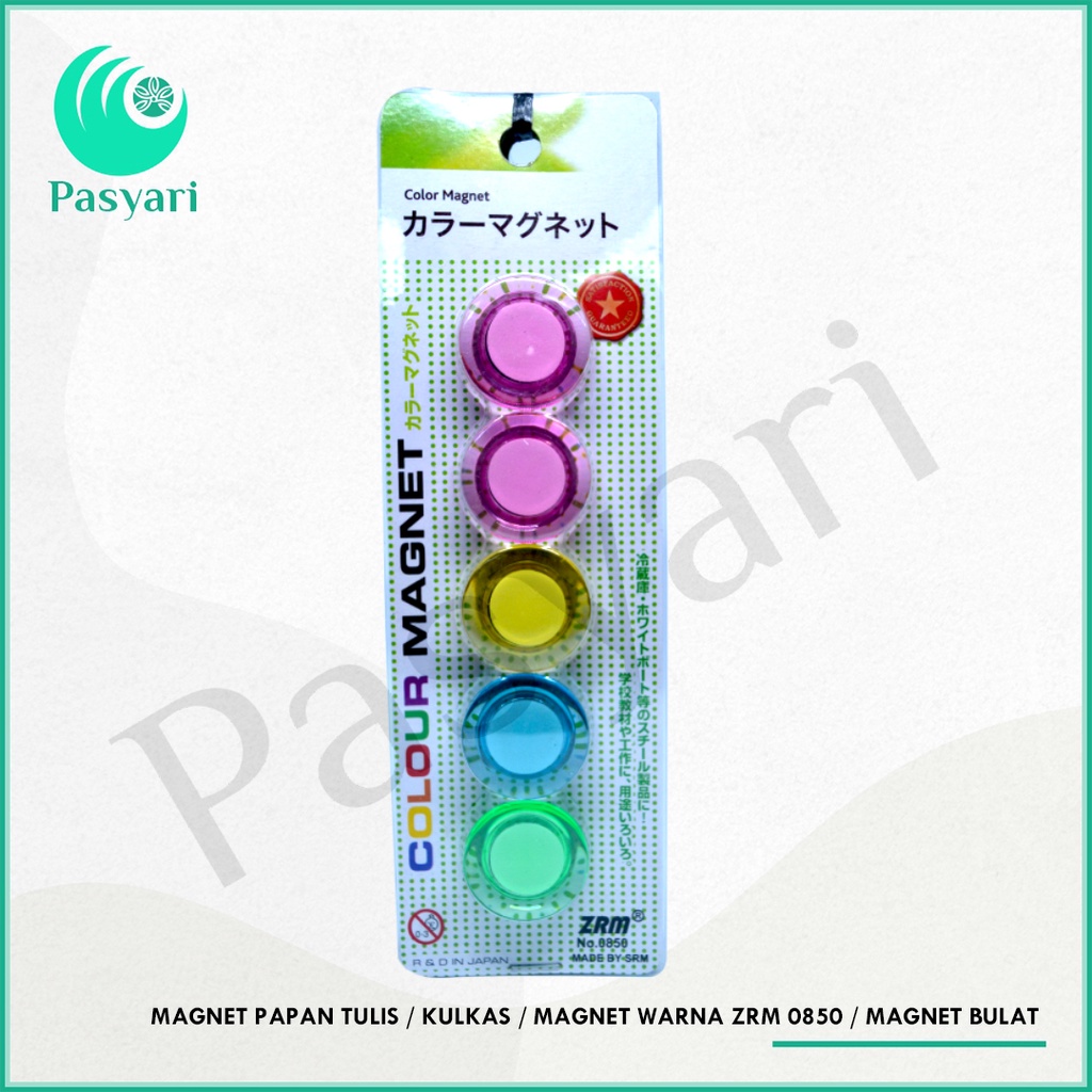 

Magnet Papan Tulis / Kulkas / Magnet Warna ZRM 0850 / Magnet Bulat