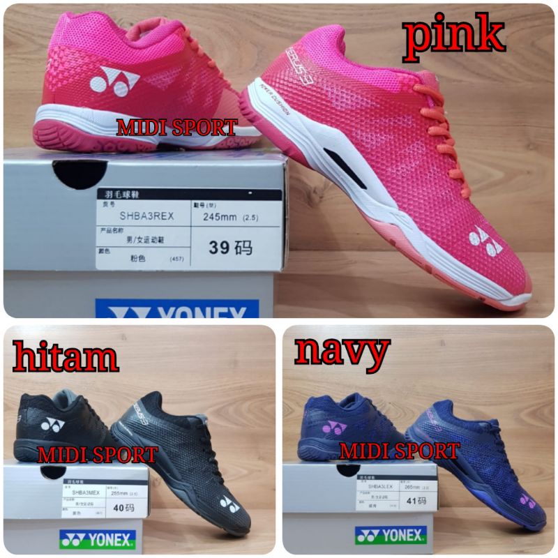 SEPATU BADMINTON YONEX POWER CUSHION AERUS 3 SEPATU BULUTANGKIS YONEX AERUS 3 PRIA DAN WANITA TERLAR